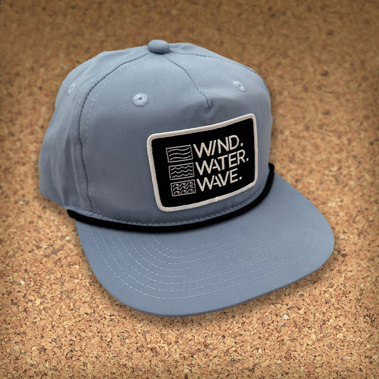 RELAXED ROPE W/PATCH // SLATE BLUE