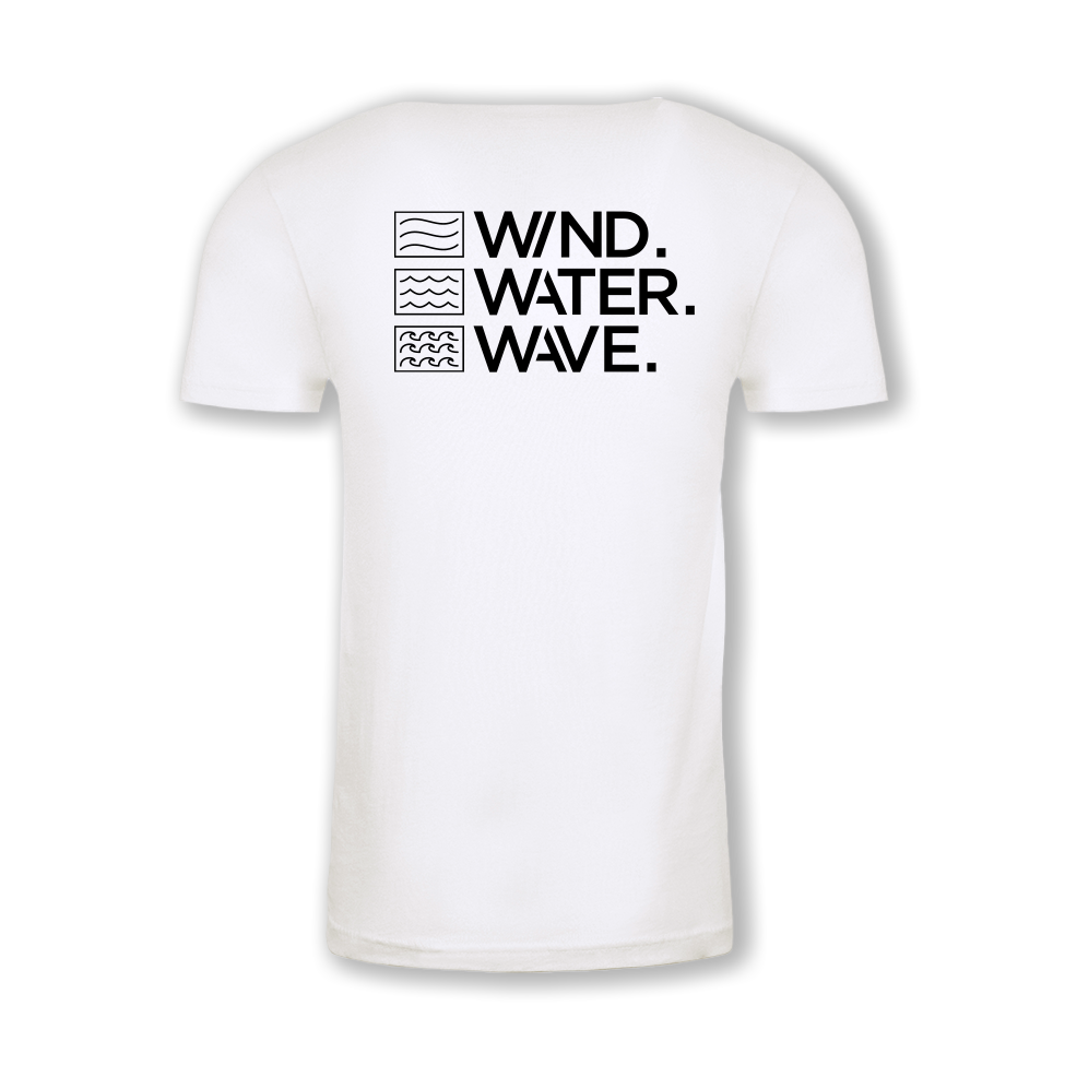STACKED TEE // WHITE