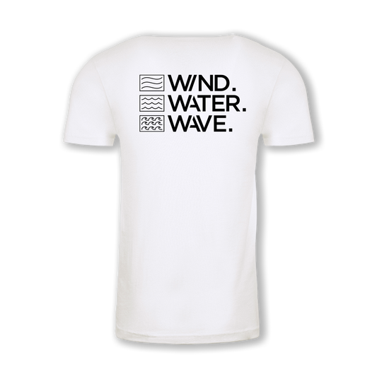 STACKED TEE // WHITE