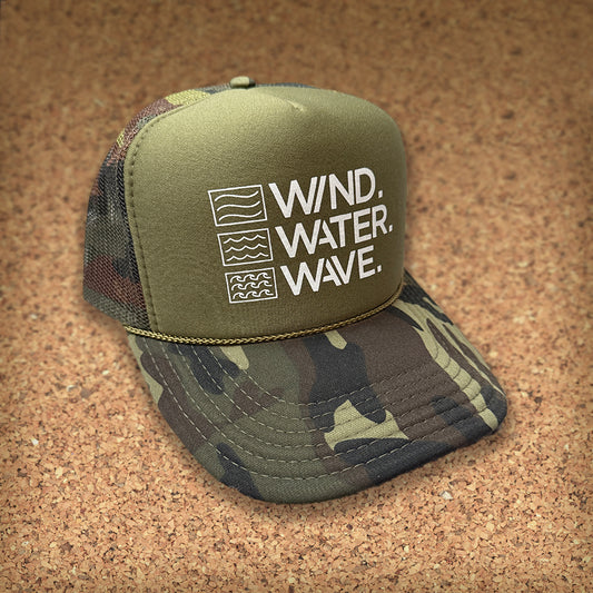 FOAMIE TRUCKER // CAMO