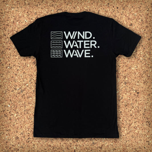 STACKED TEE S/S // BLACK