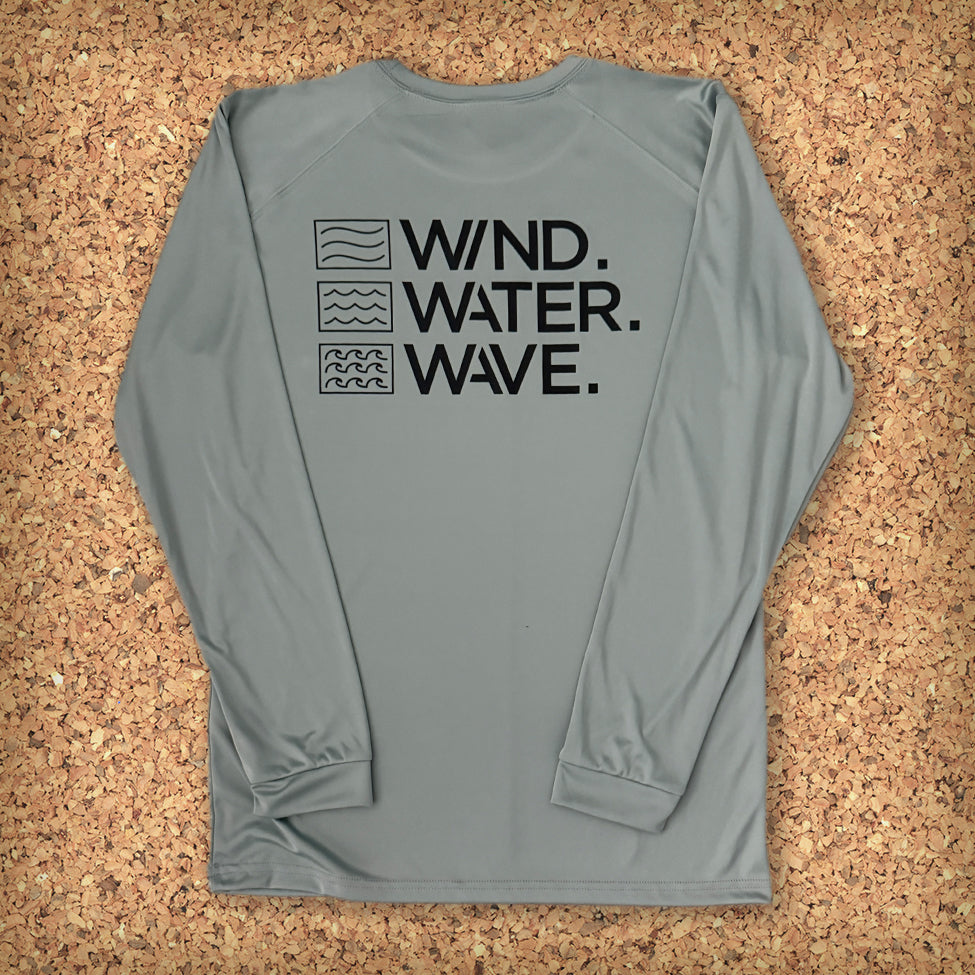 STACKED UV SHIRT // GREY