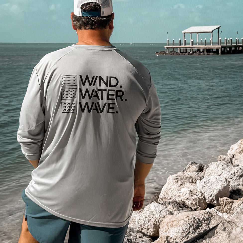 STACKED UV SHIRT // GREY