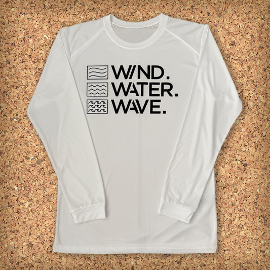 STACKED UV SHIRT // WHITE
