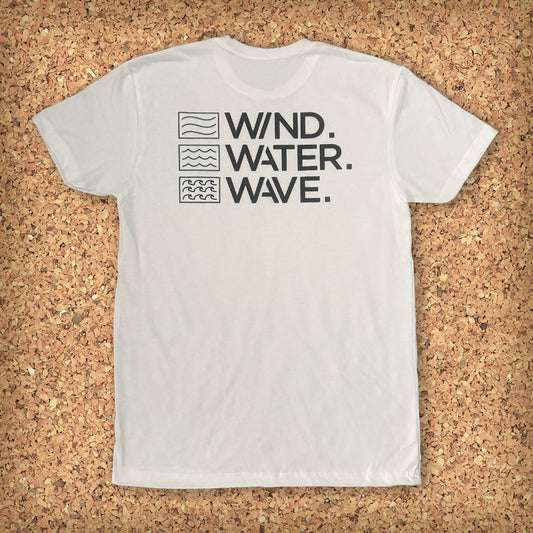 STACKED TEE S/S // WHITE