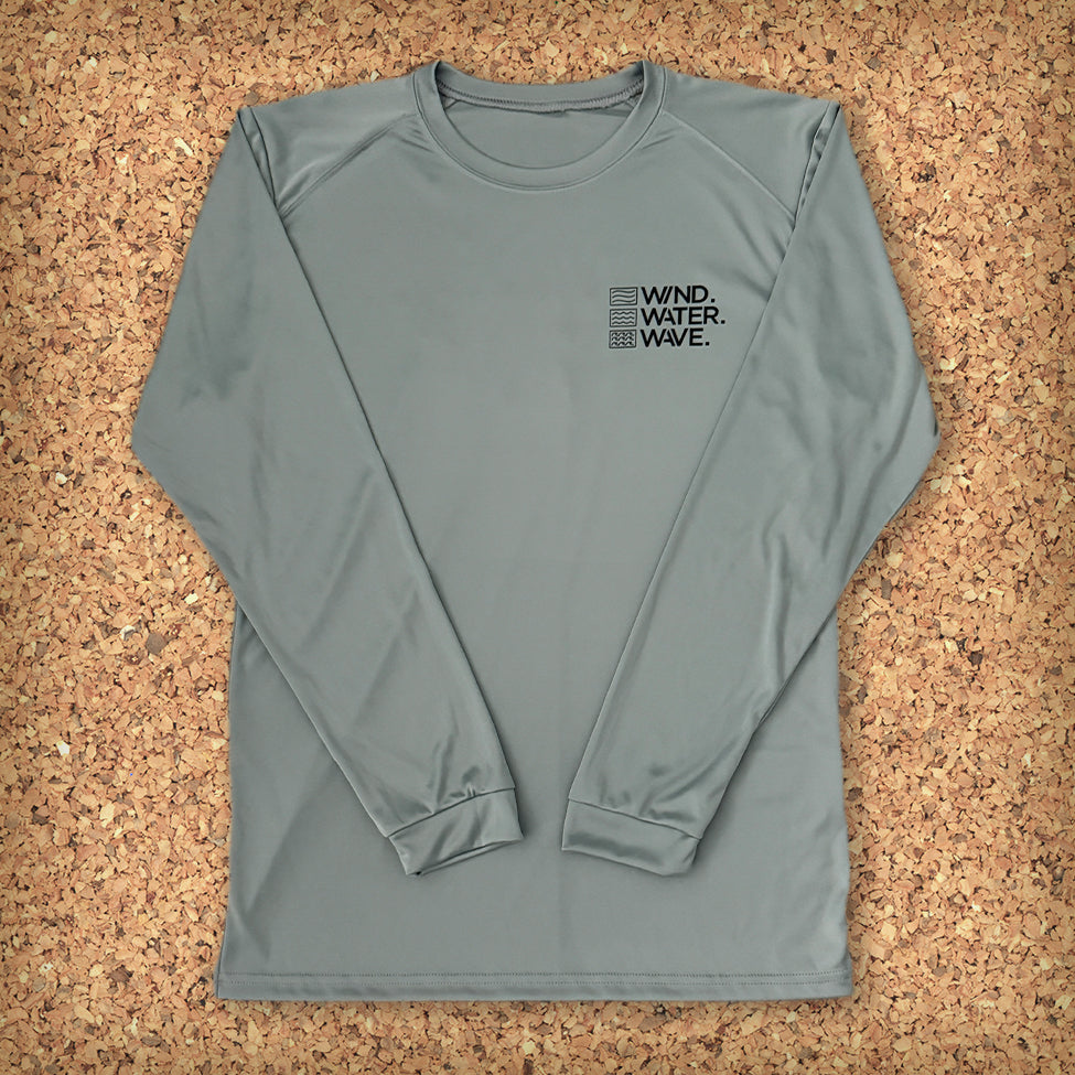 STACKED UV SHIRT // GREY