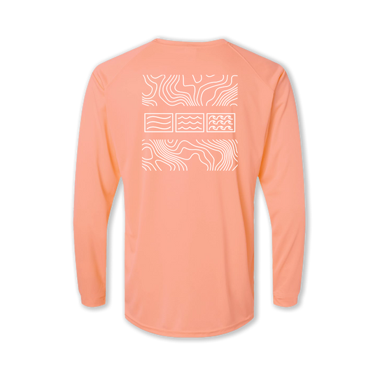 UV PERFORMANCE SHIRT // CORAL