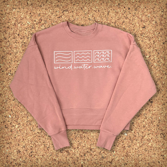 WWW SCRIPT CREWNECK // PINK